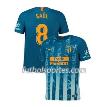 Camisetas Atlético Madrid Saul 8 Tercera Equipacion 2018/2019